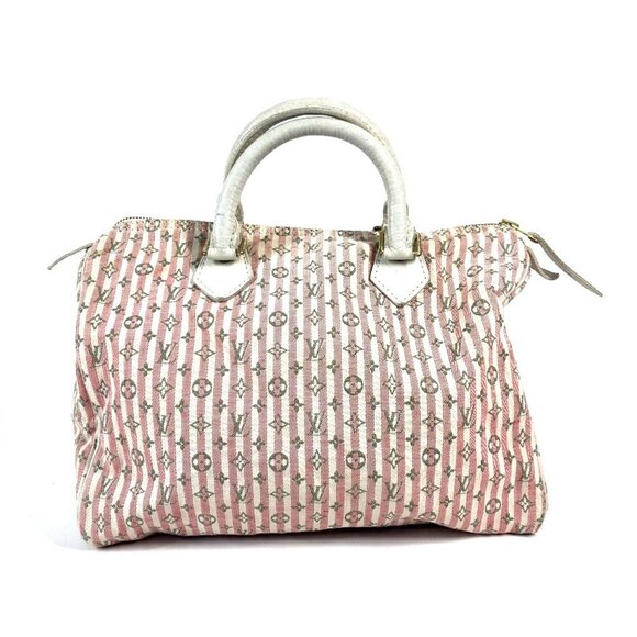 LOUIS VUITTON Pink Monogram Speedy 30 Boston Bag - Picture 1 of 16